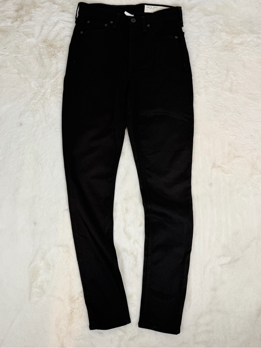 rag & bone Black Men's Chinos - Slim Fit